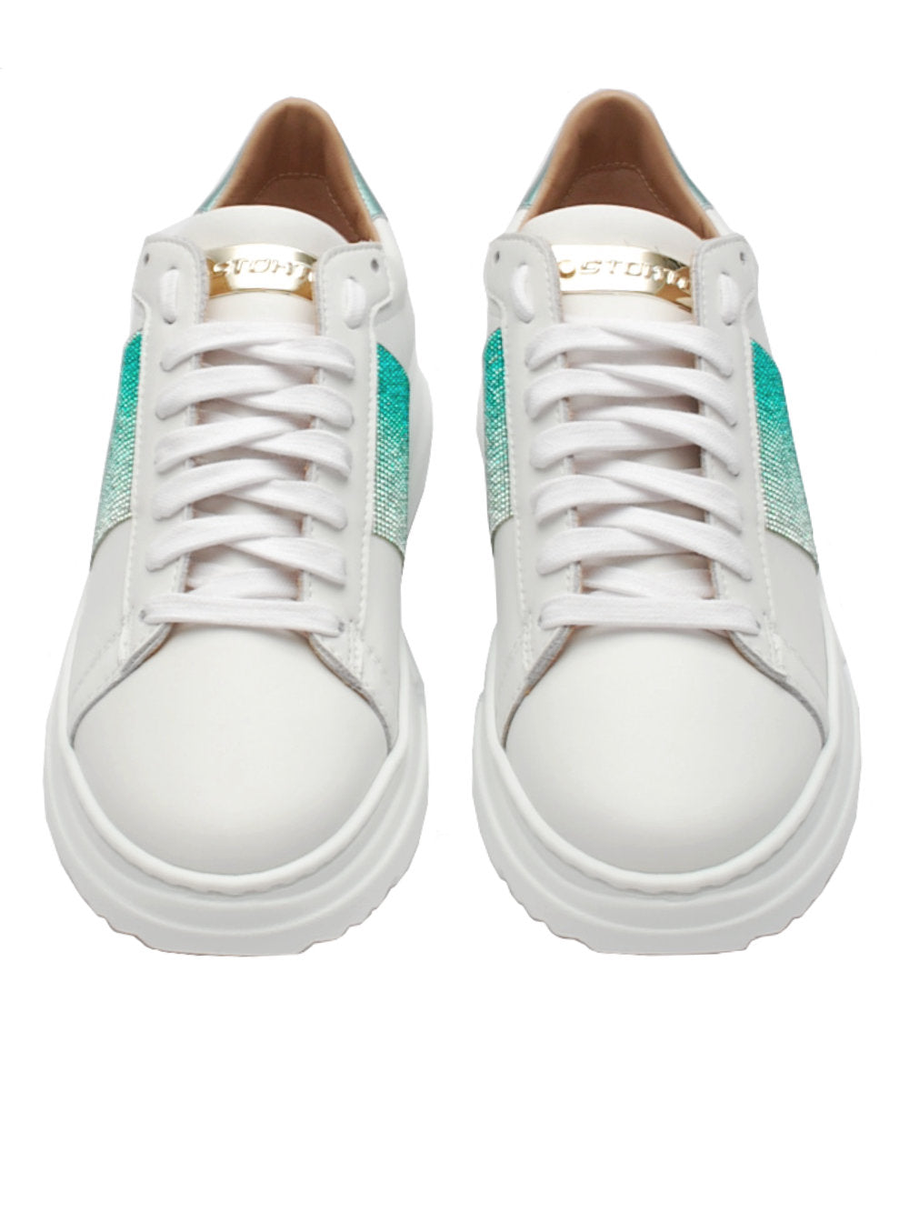 Stokton sneaker 827d vitello bianco pe24