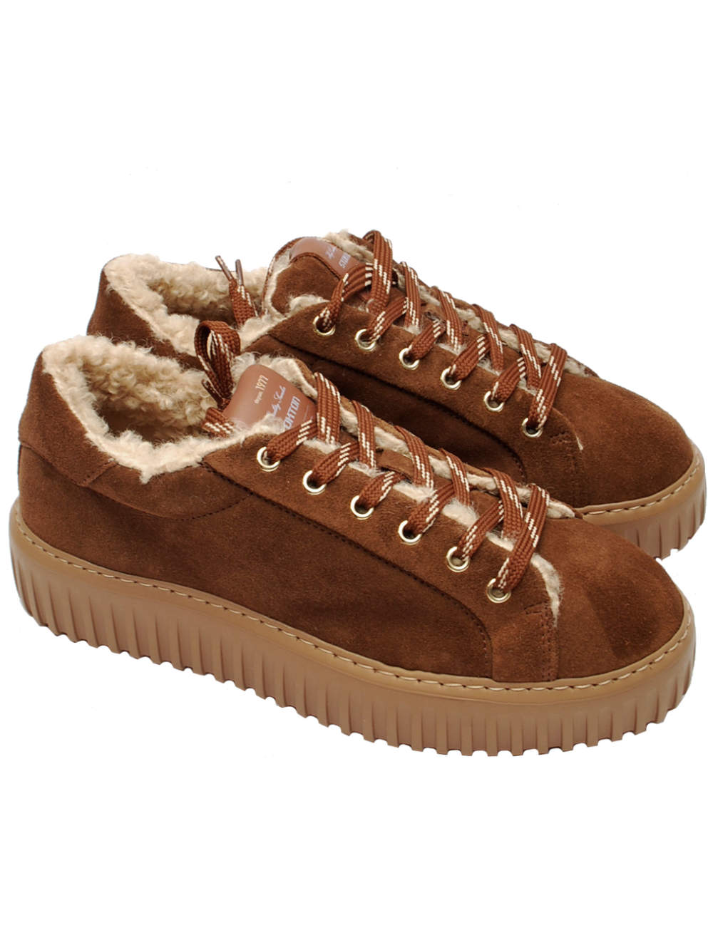 Sneaker Donna Stokton 220 Suede Mocha Tedd Ai26