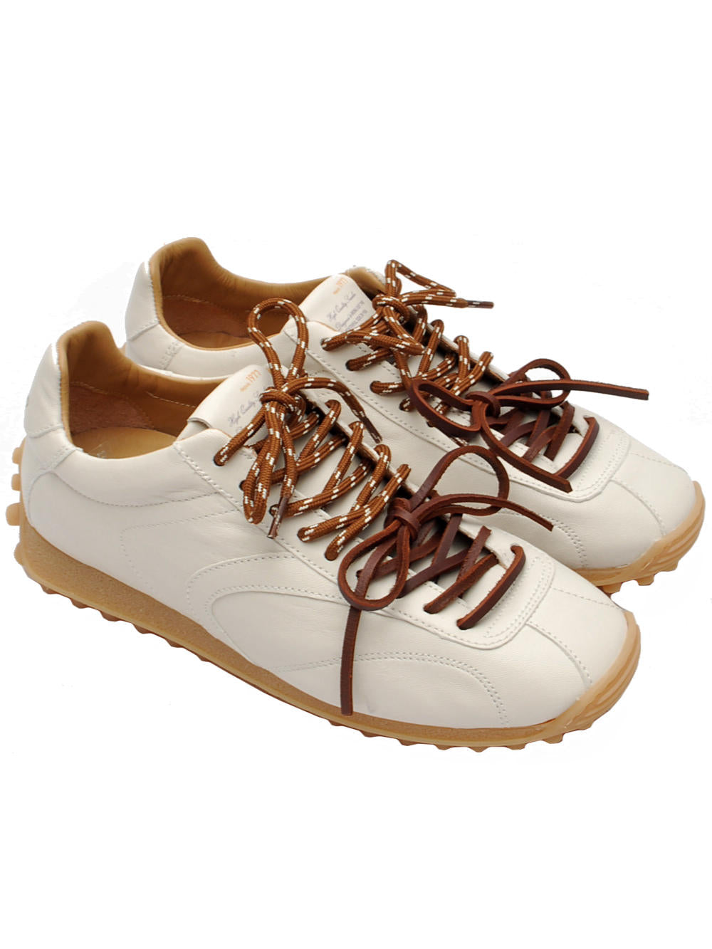 Sneaker Donna Stokton Golito D004 Nappa Panna Ai26