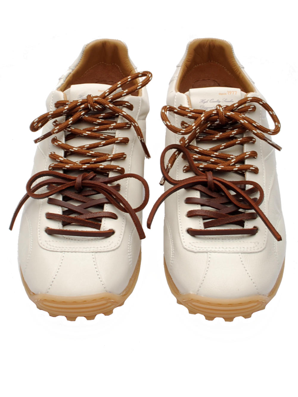Sneaker Donna Stokton Golito D004 Nappa Panna Ai26