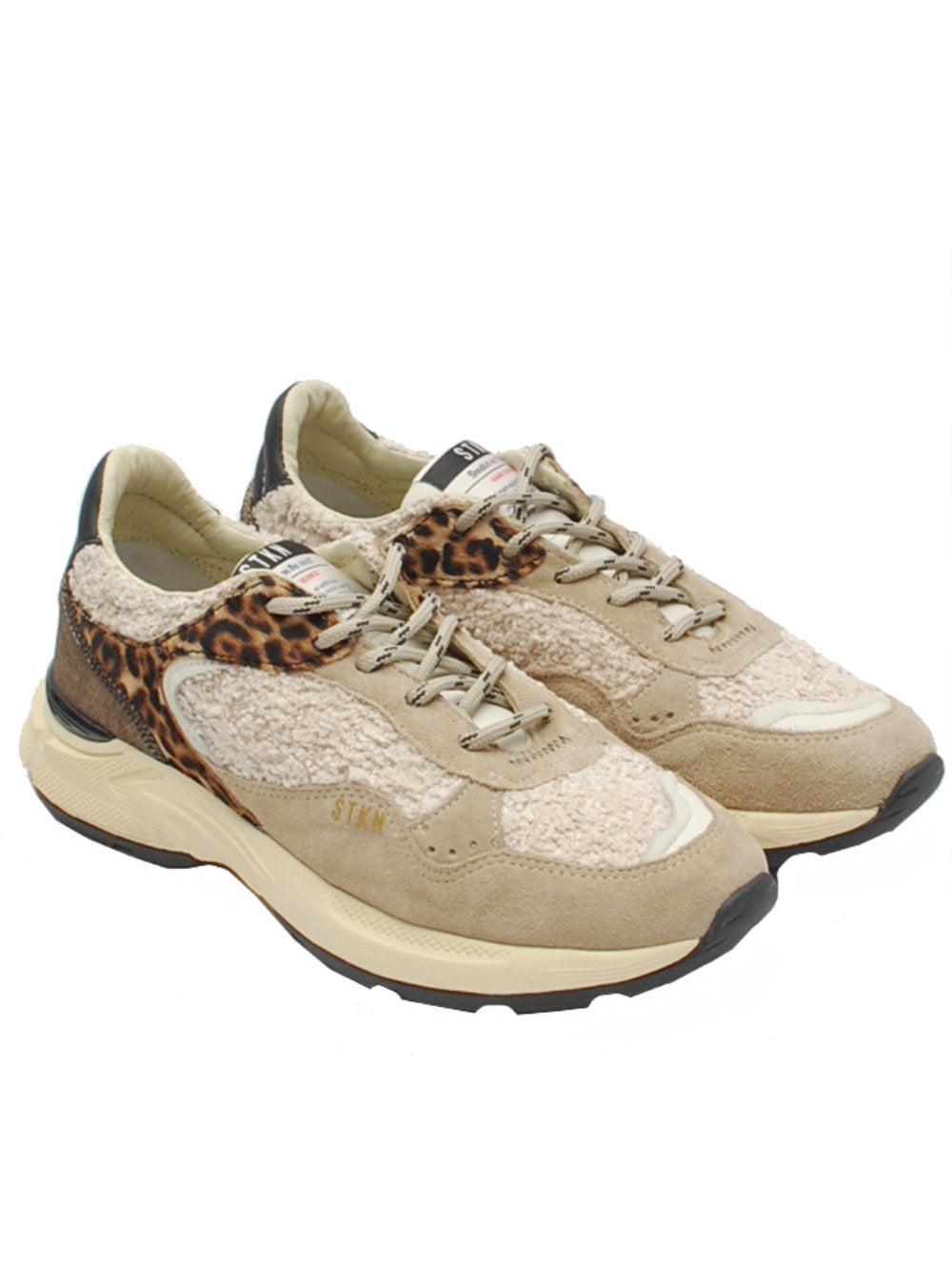 Sneakers Donna Stokton Reverse D Creme Brulee Ai25- Calzature Nucca