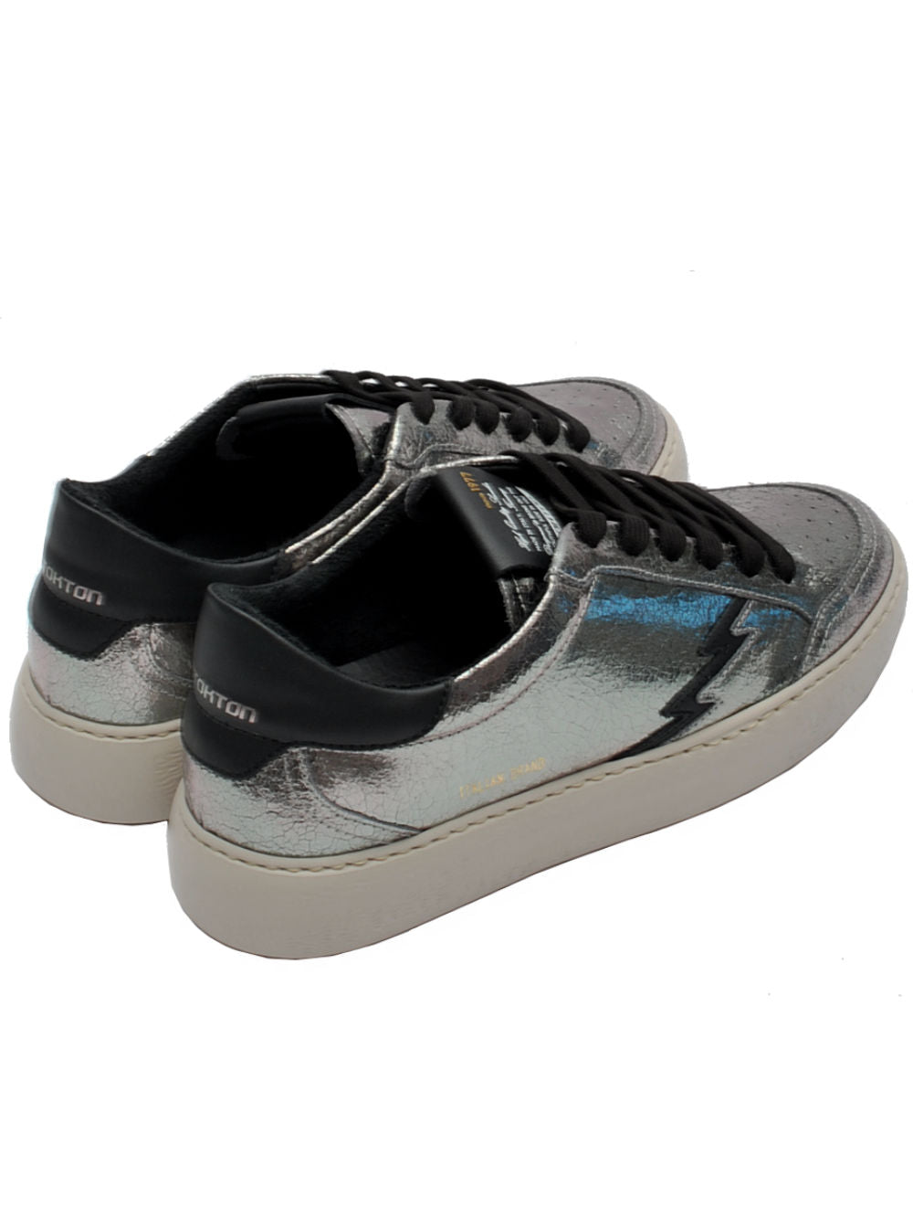 Sneakers Donna Stokton Voltio D Metallizzato Storm Ai25- Calzature Nucca