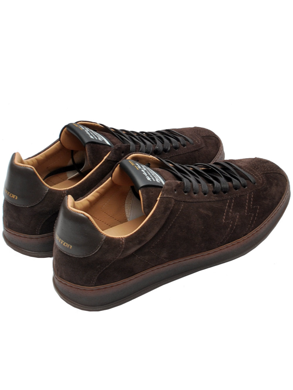 Sneakers Uomo Stokton Zapper U Camoscio Teak Ai25 - Calzature Nucca