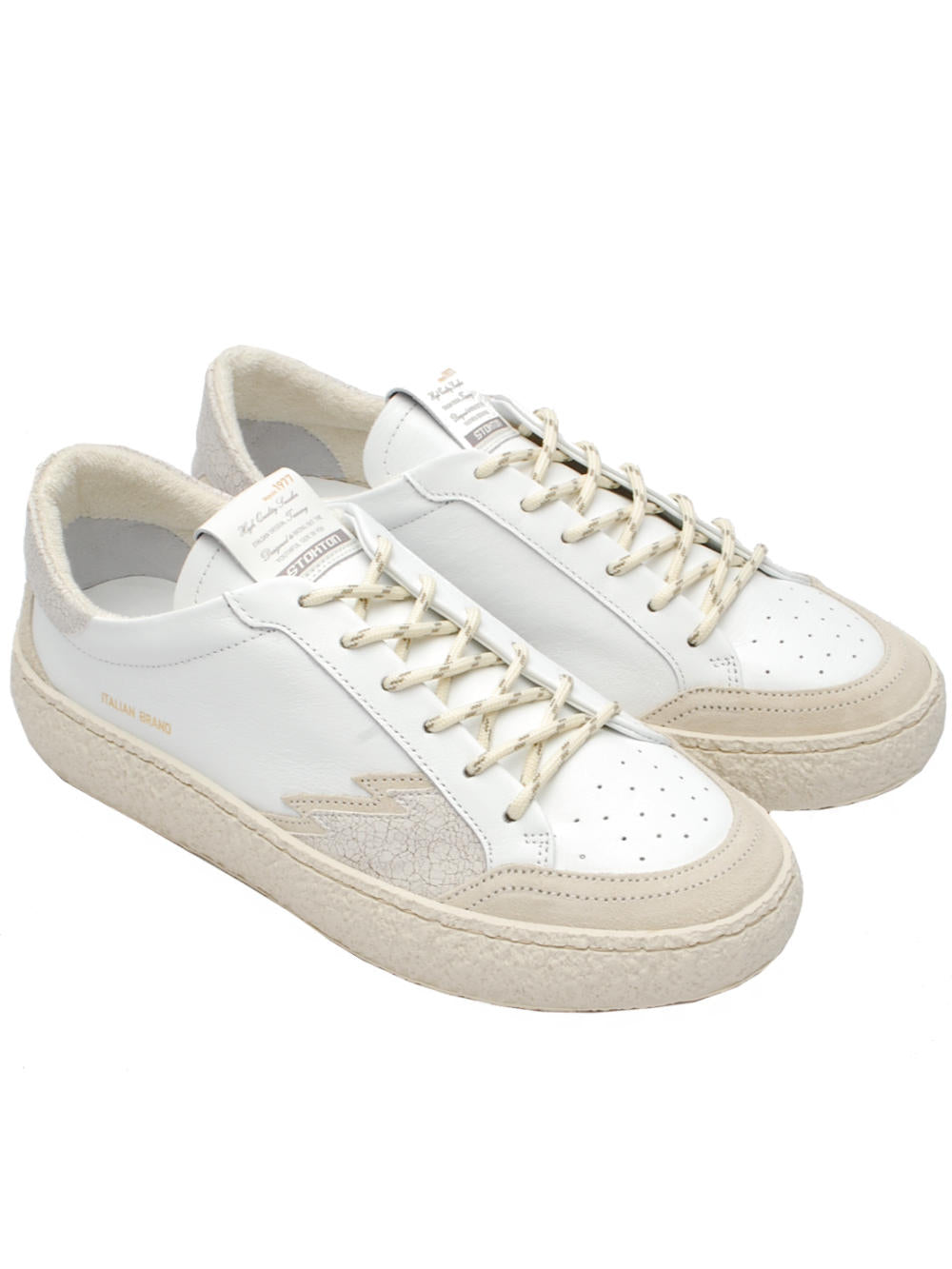 Sneakers Uomo Stokton Voltio U Bianco Gesso Pe26