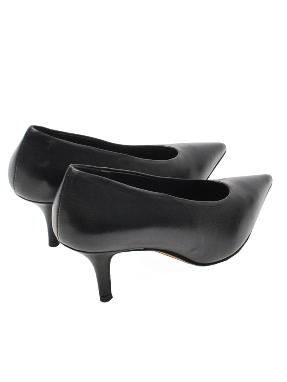 Décolleté The Seller SE2016 - Tacco 7cm in Nappa Nera Ai25 - Calzature Nucca