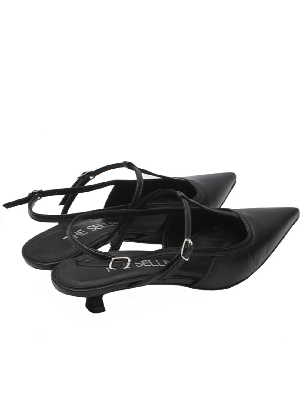 Slingback Donna The Seller se1016 nappa nero pe25 - Calzature Nucca