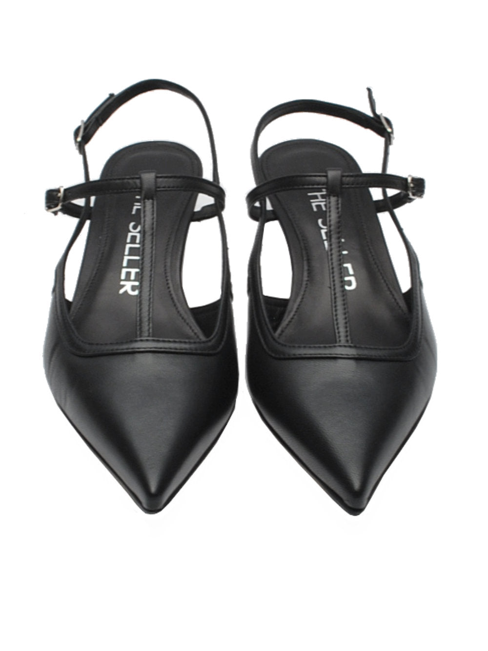 Slingback Donna The Seller se1016 nappa nero pe25 - Calzature Nucca