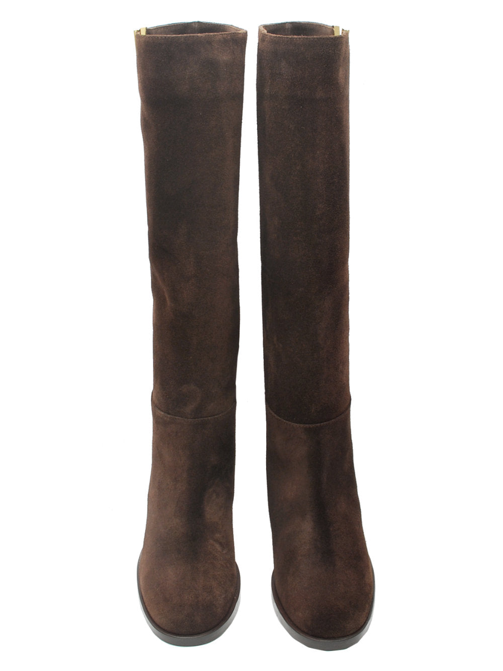 Stivale Donna Via Roma 15 - Velour Testa di Moro Art. 4720 Ai26