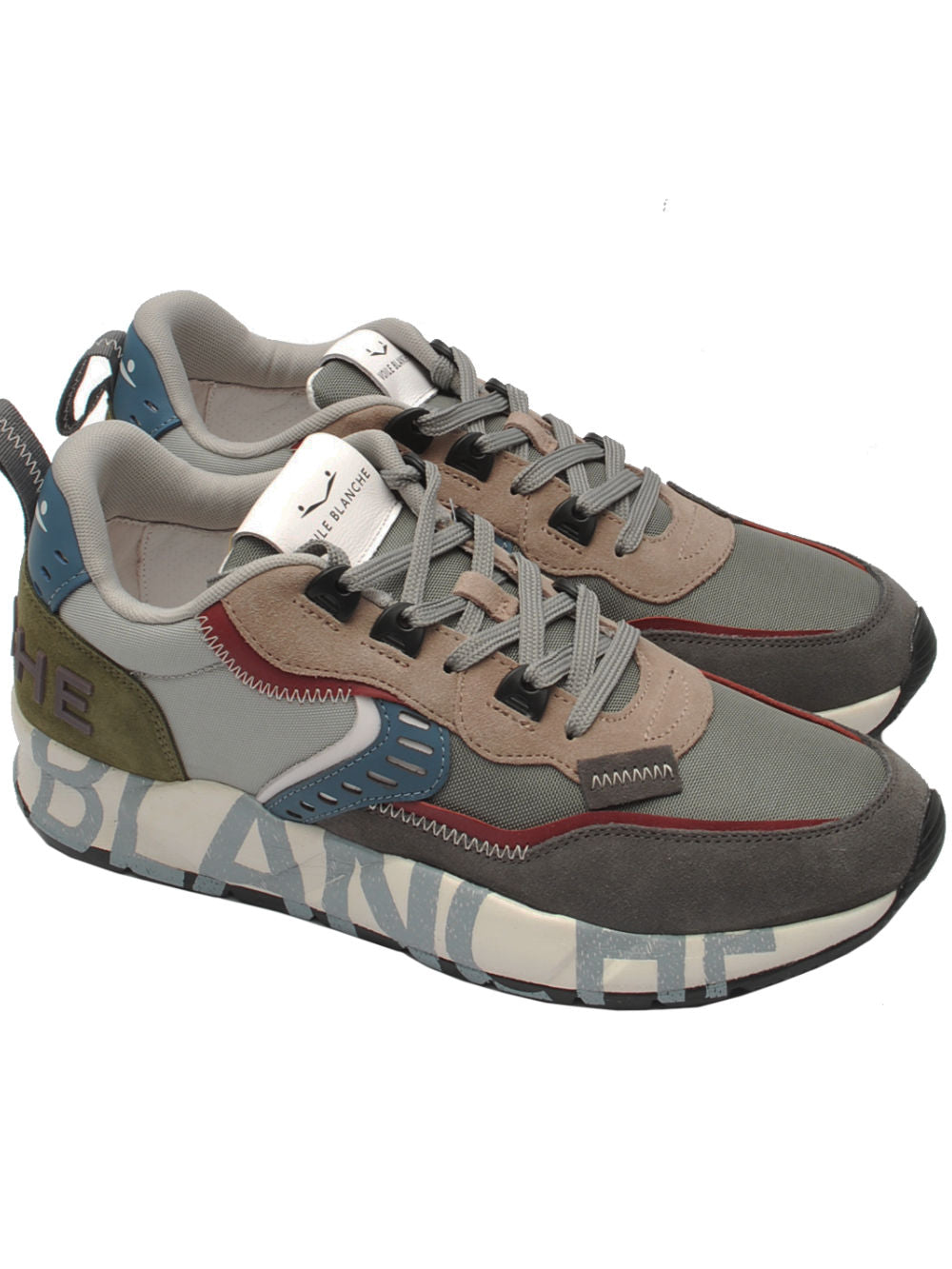 Voile blanche sneaker club01 7465 anthracite dove ai23