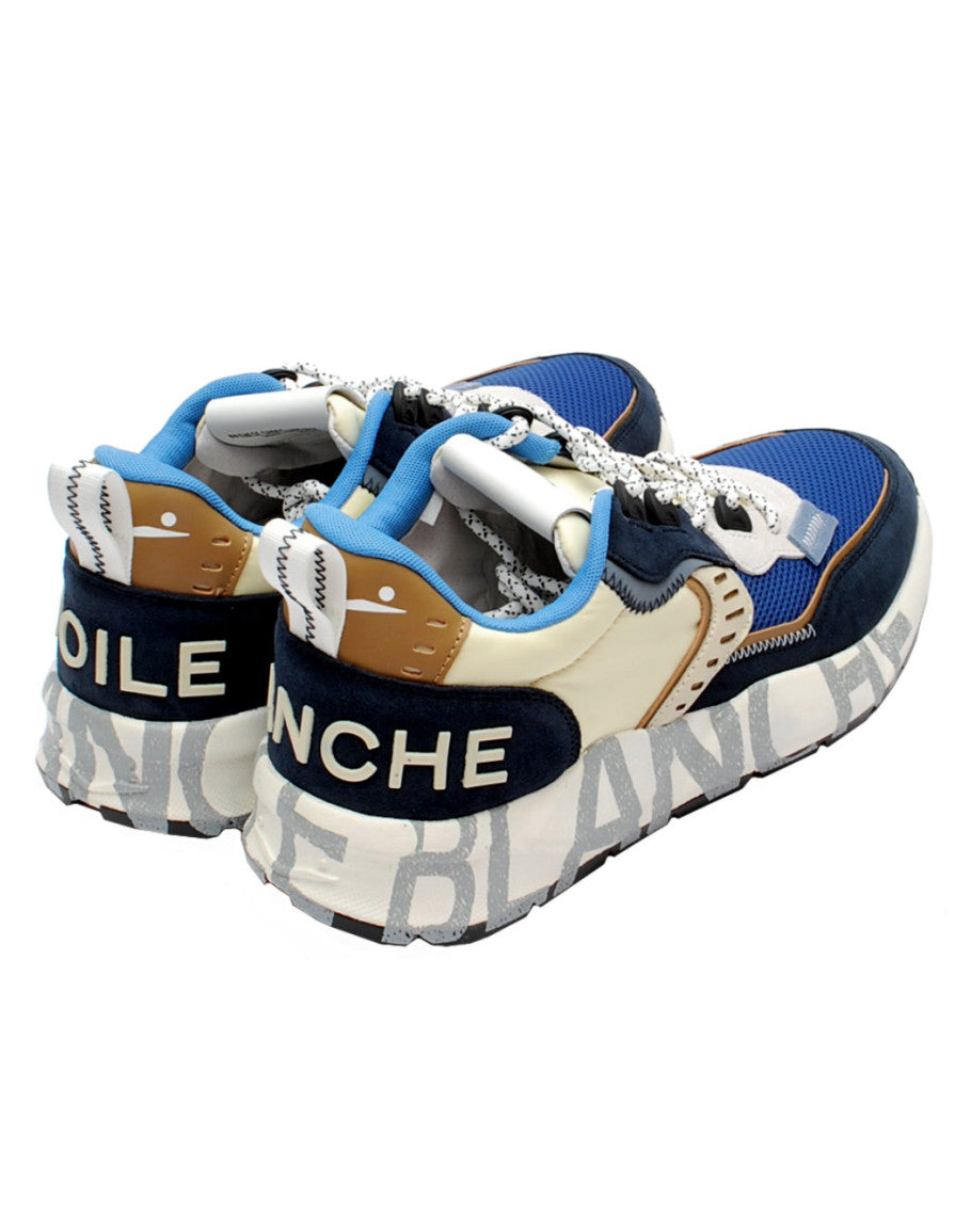 VOILE BLANCHE SNEAKER CLUB01 7465 WHITE BLUE SAND SS23 