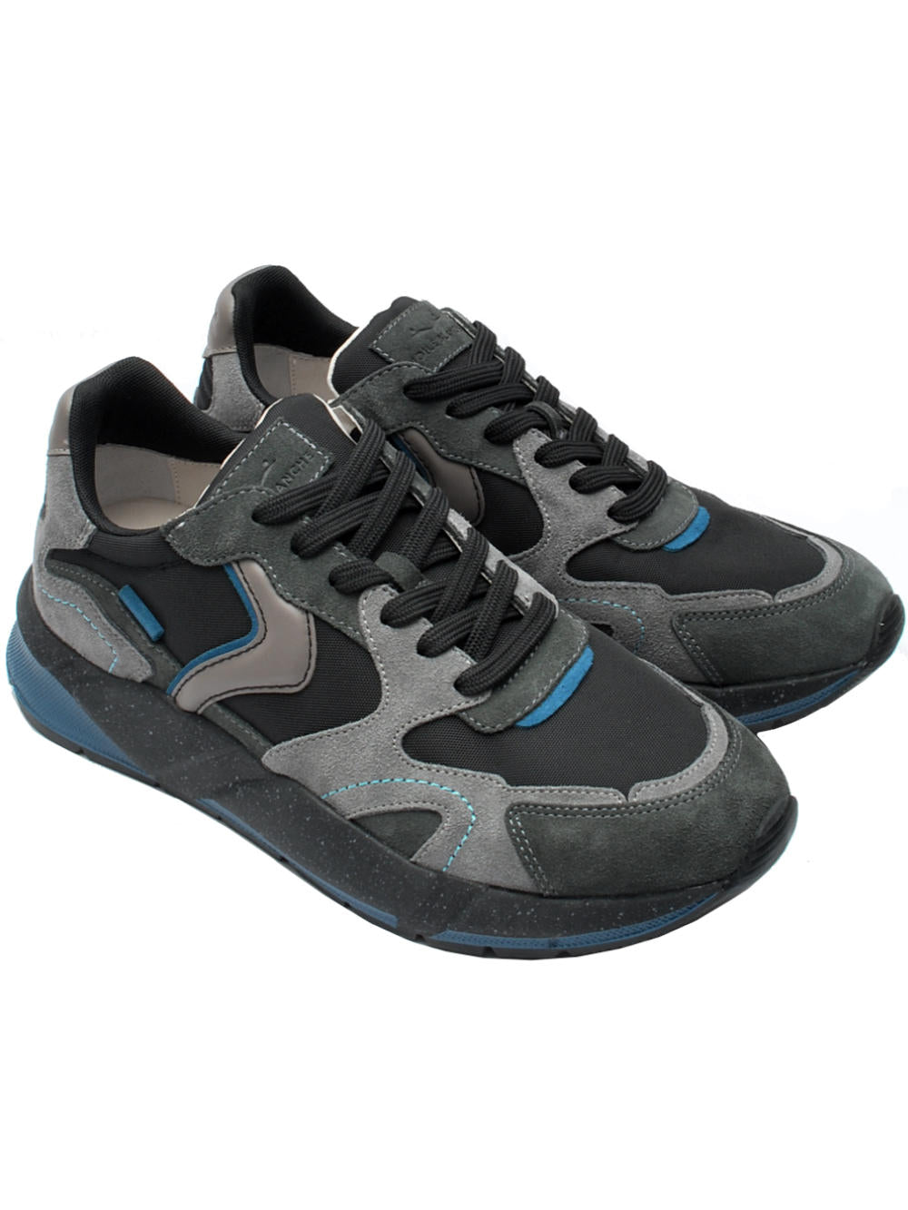 Voile Blanche sneaker Club19 8288 anthracite grey ai24