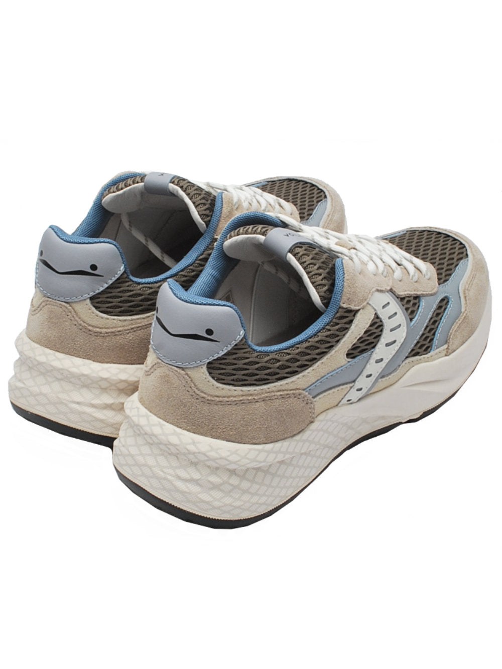 Sneakers Voile Blanche Club22 Suede Mesh - Sand Taupe (Cod. 2D48) pe25 - Calzature Nucca