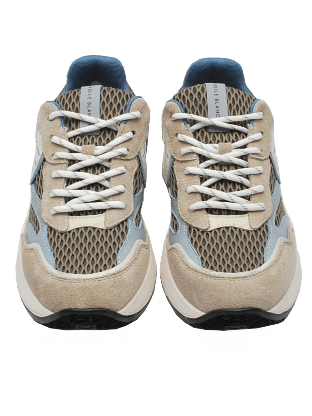 Sneakers Voile Blanche Club22 Suede Mesh - Sand Taupe (Cod. 2D48) pe25 - Calzature Nucca