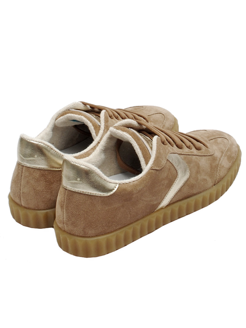 Sneaker Donna Voile Blanche Ines - Light Brown Platinum (Cod. 4D33) Ai25 - Calzature Nucca