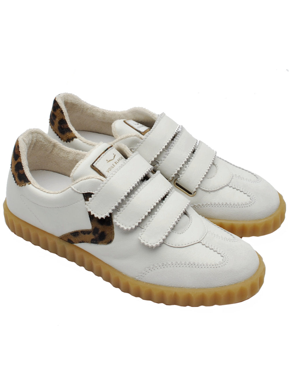 Sneaker Donna Voile Blanche Ines Fringe - White Brown (Cod. 1N53) Ai25 - Calzature Nucca (Copia)