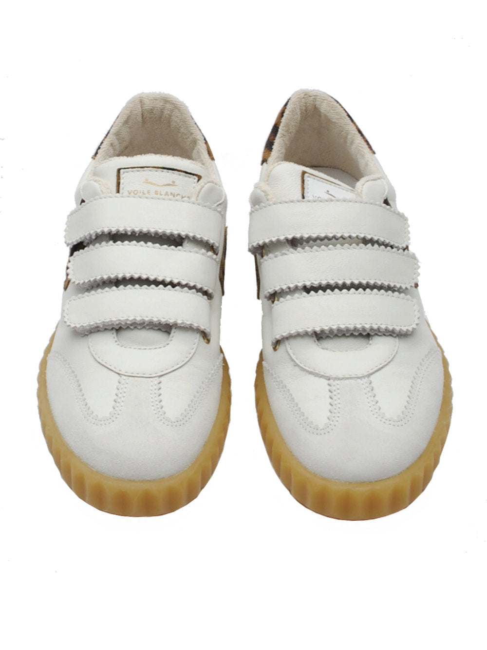 Sneaker Donna Voile Blanche Ines Fringe - White Brown (Cod. 1N53) Ai25 - Calzature Nucca (Copia)