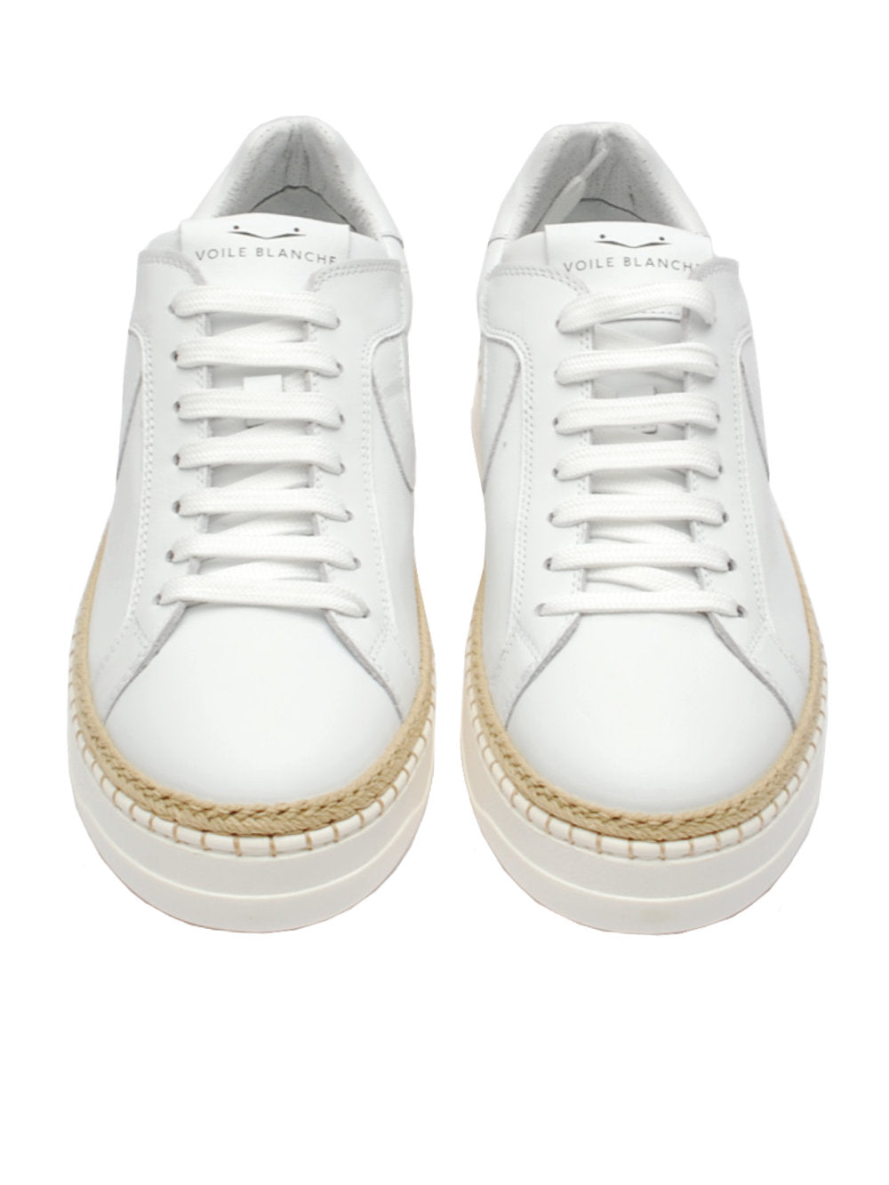 Sneakers Uomo Voile Blanche Layton Vitello Bianco (Cod. 0n01) pe25 - Calzature Nucca