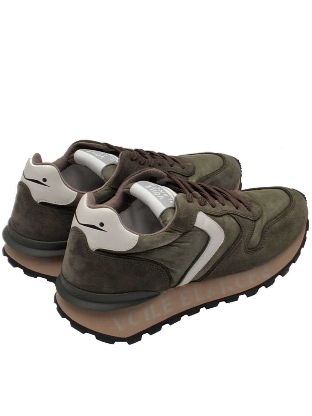 Voile Blanche sneaker Paris Race 8750 army green off white ai24