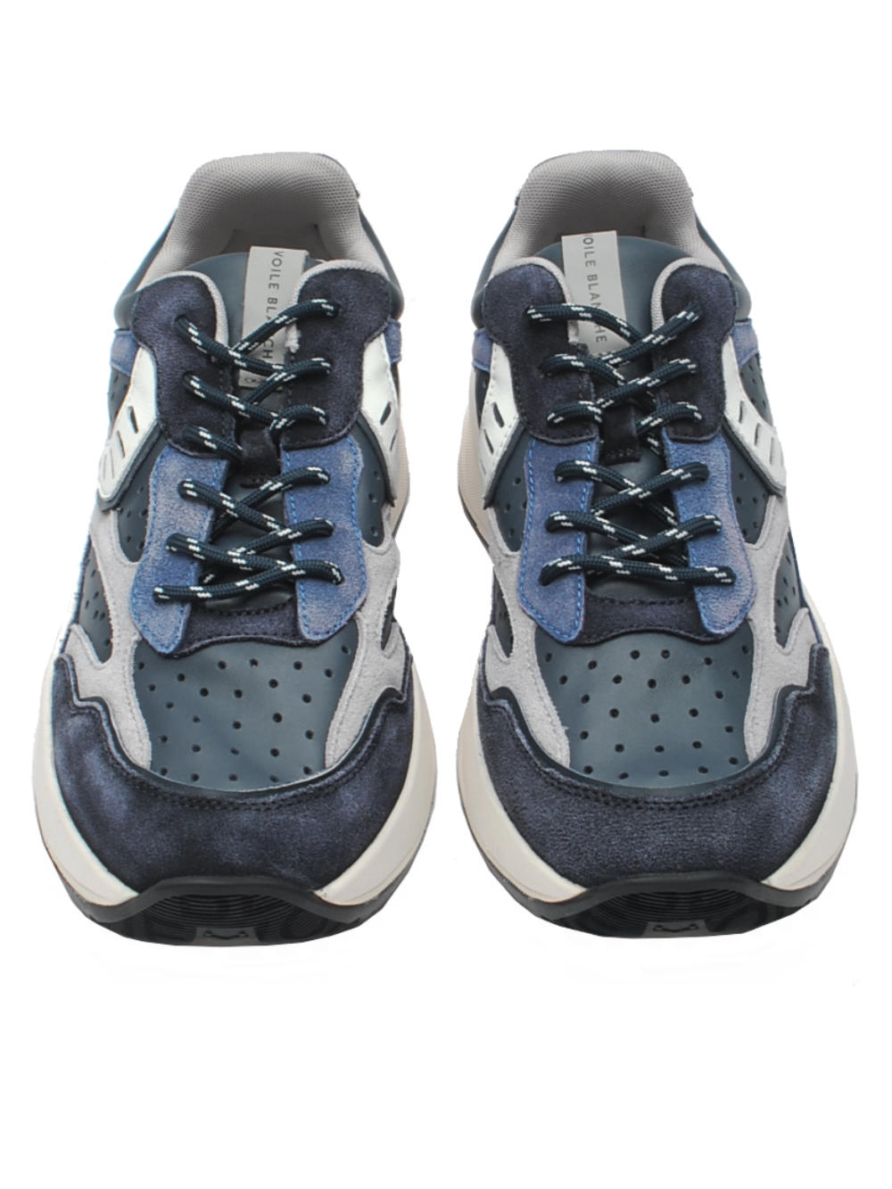 Sneakers Voile Blanche Club22 Blue Silky Grey (Cod. 1C05) pe26