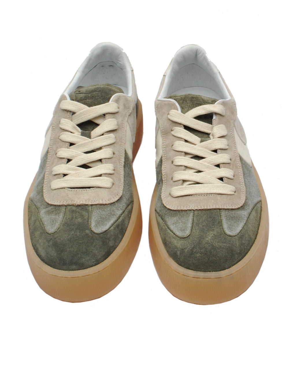 Sneaker Voile Blanche Mind Army Green Sand (mod. 2F87) pe26