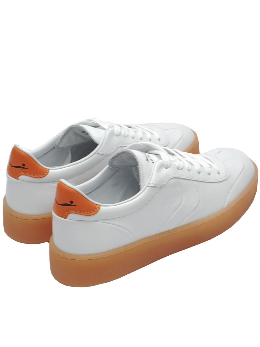 Sneaker Voile Blanche Mind White Orange (mod. 1N23) pe26