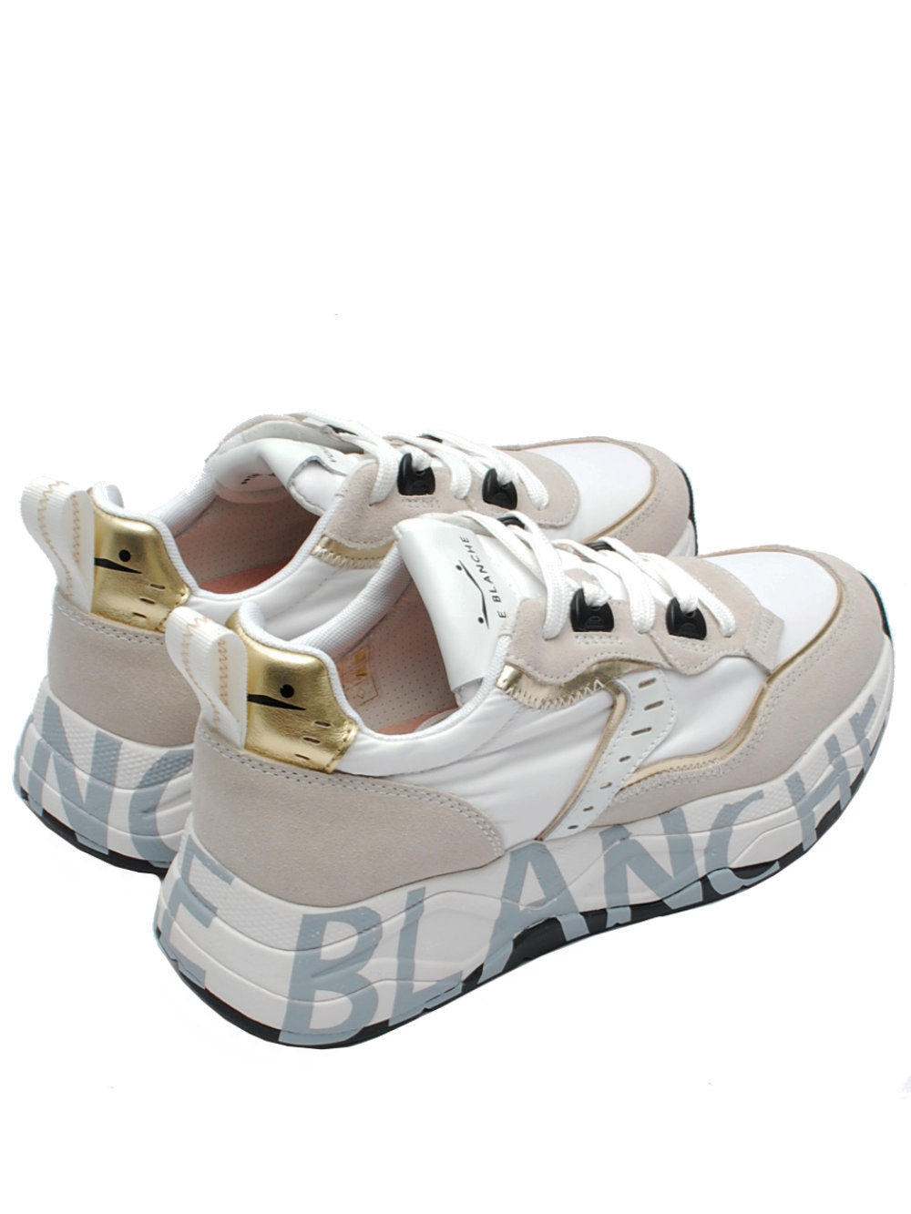Sneakers Donna Voile Blanche Club 105 White Platinum 1n03 Pe25 - Calzature Nucca