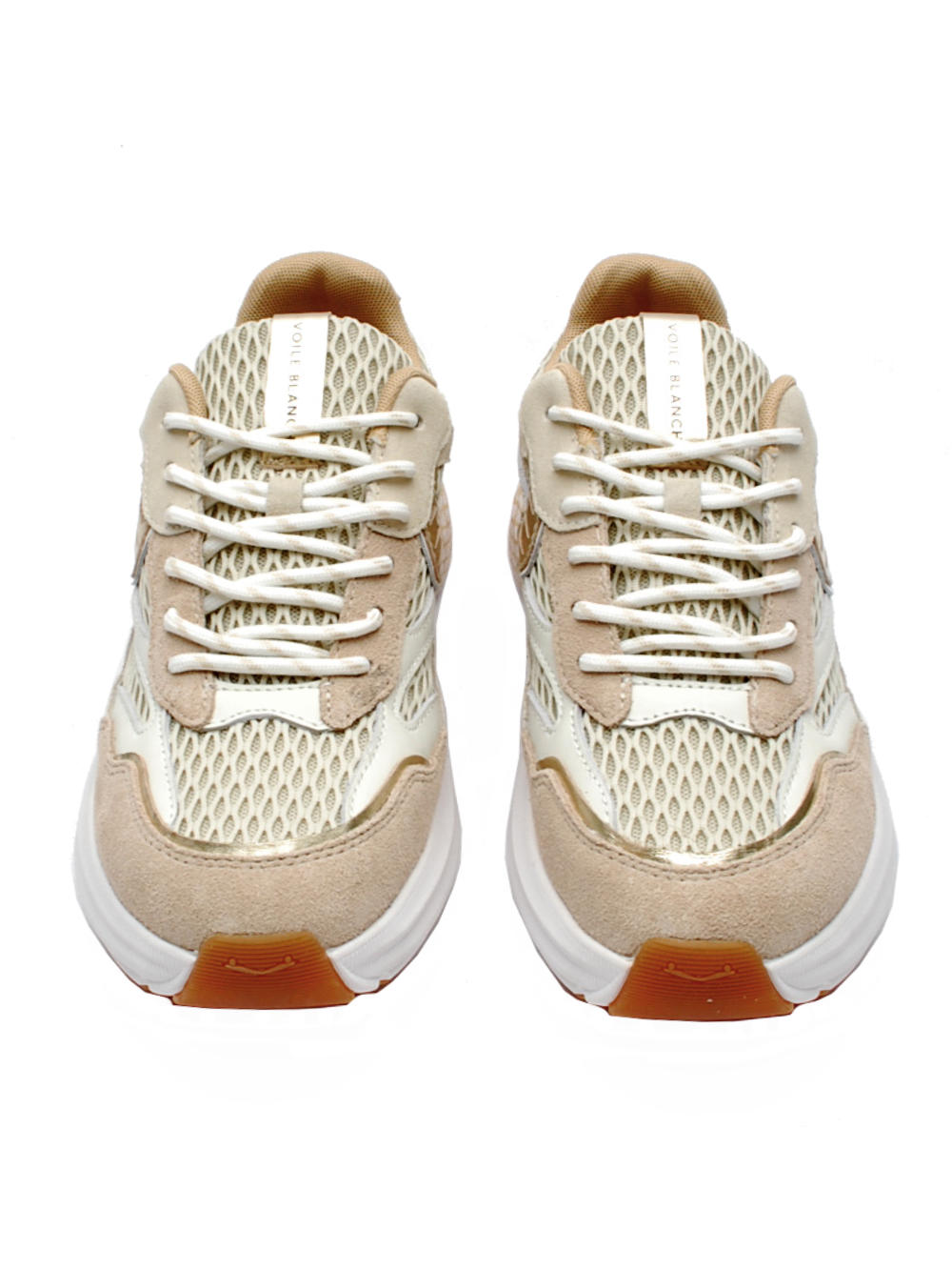 Sneaker Donna Voile Blanche Club122 1E05 light beige - offwhite Pe25 - Calzature Nucca