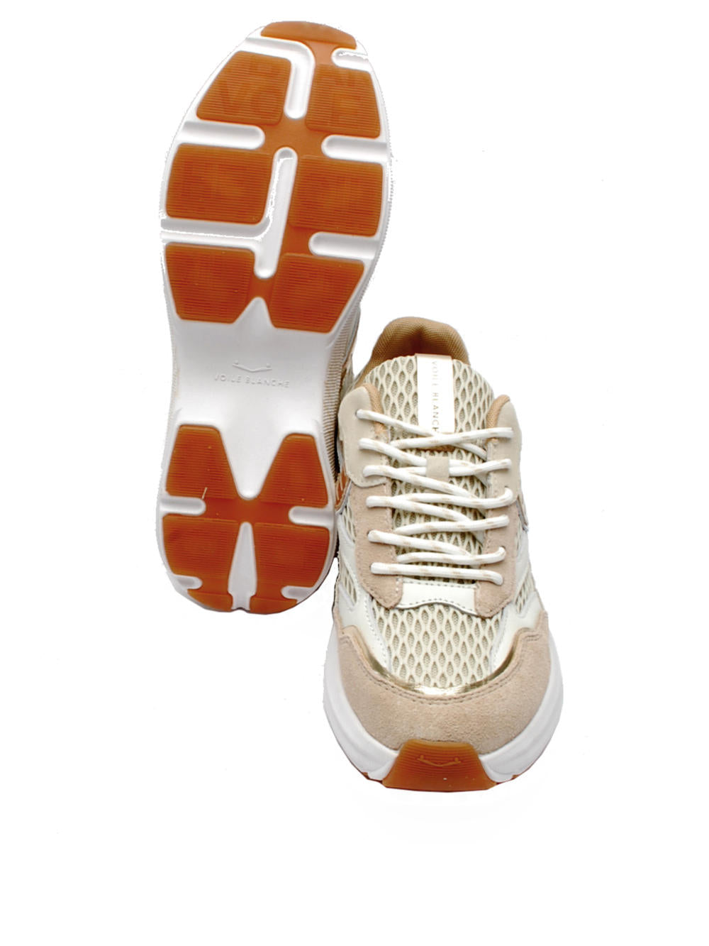 Sneaker Donna Voile Blanche Club122 1E05 light beige - offwhite Pe25 - Calzature Nucca