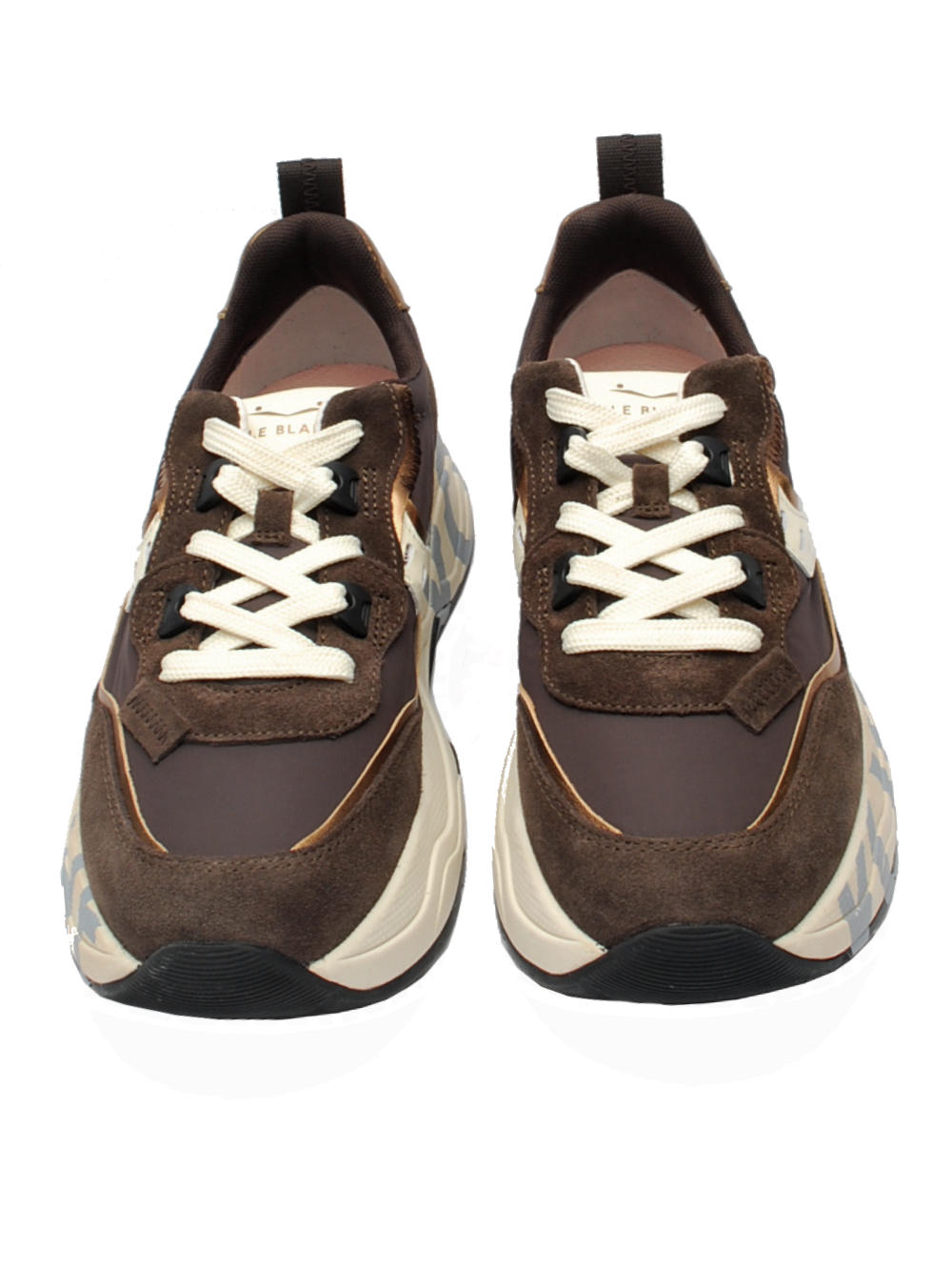 Sneaker Donna Voile Blanche Club 105 - Dark Brown Bronze (Cod. 4D98) Ai26