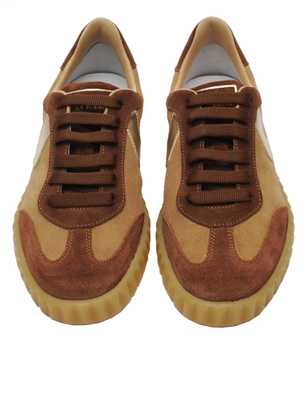 Sneaker Donna Voile Blanche Ines Cocoa Light Brown Platinum (Cod. 3D48) Ai26