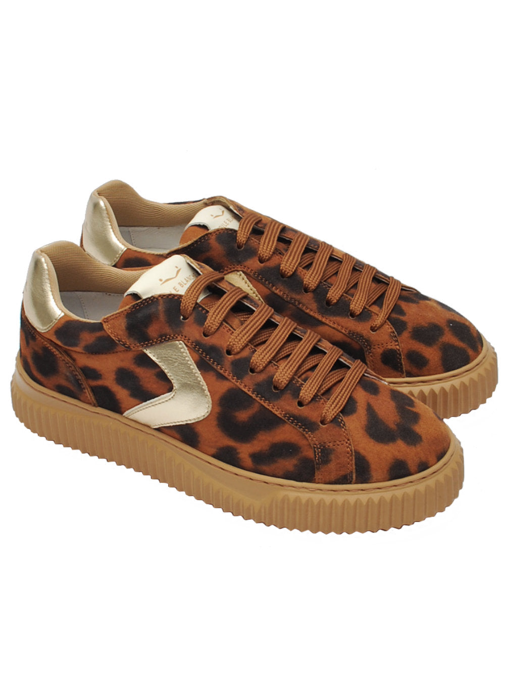 Sneaker Donna Voile Blanche Lipari - Brown Platinum (Cod. 4D67) Ai26
