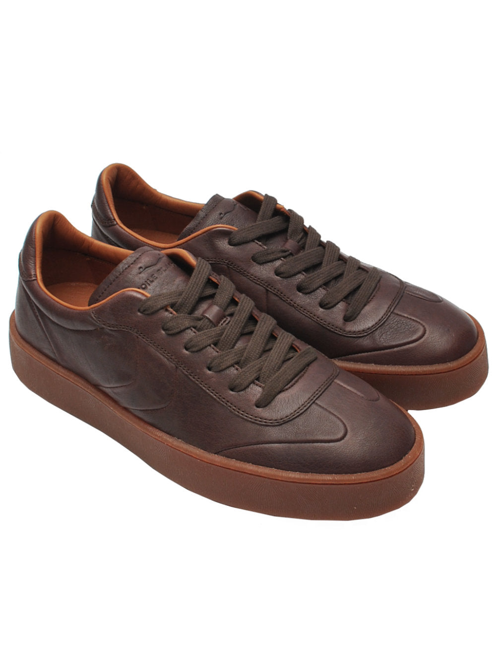 Sneaker Voile Blanche Mind 02 Dark Brown (Mod. 0O01) Ai26