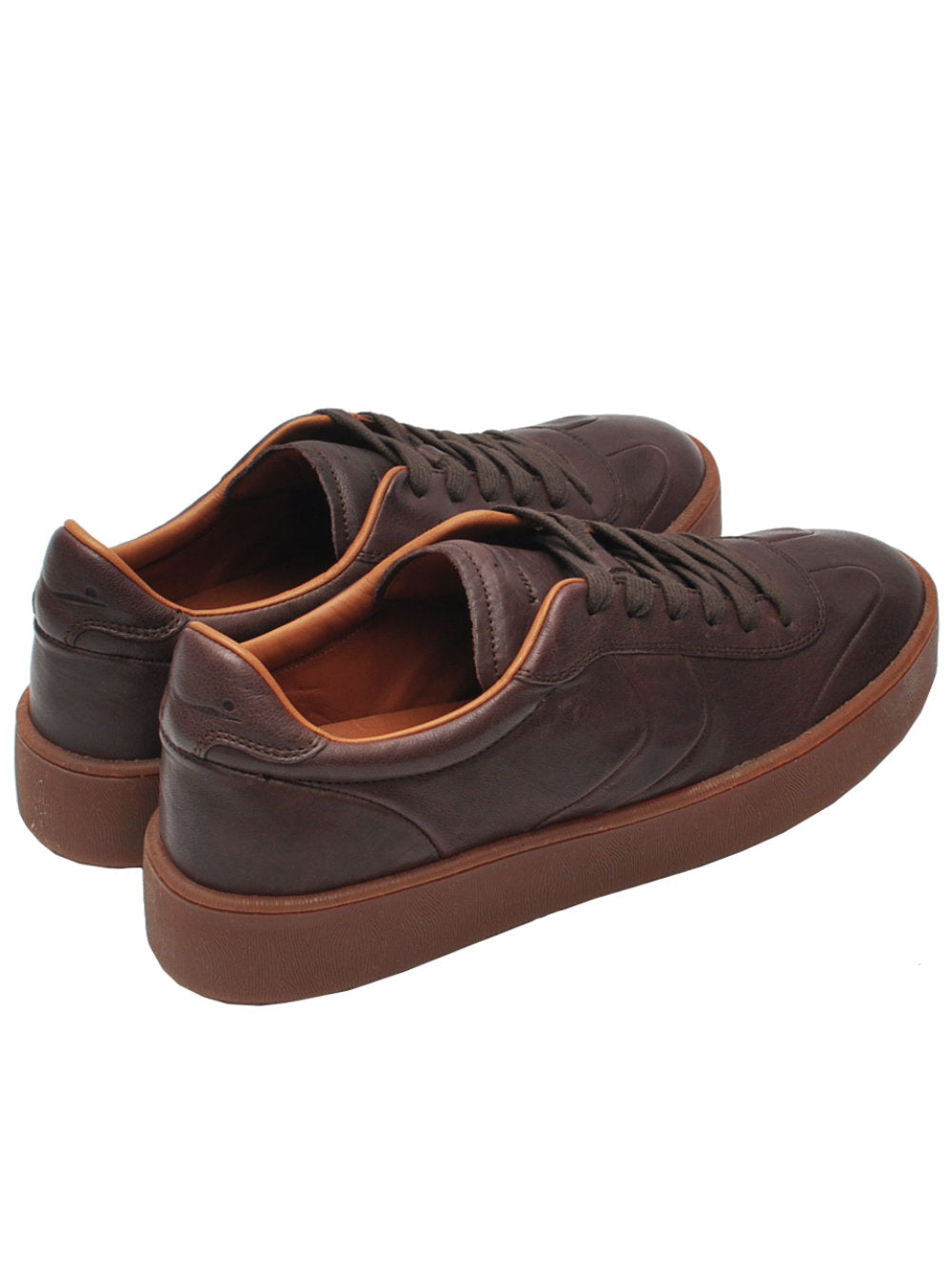 Sneaker Voile Blanche Mind 02 Dark Brown (Mod. 0O01) Ai26