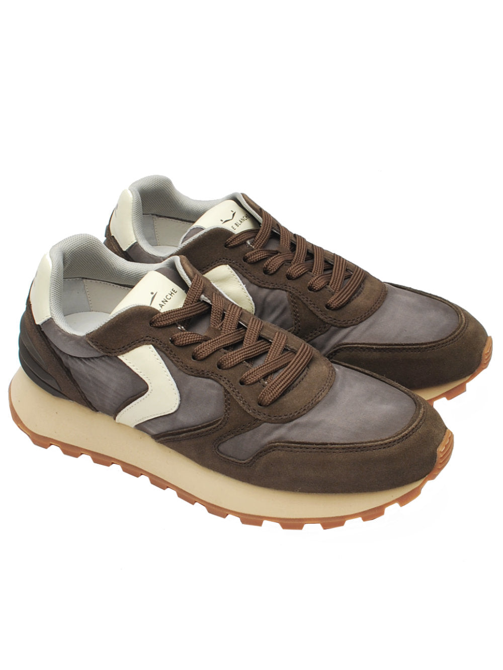 Sneakers Voile Blanche Paris Power Dark Brown - Brown (Cod. 1D25) Ai26